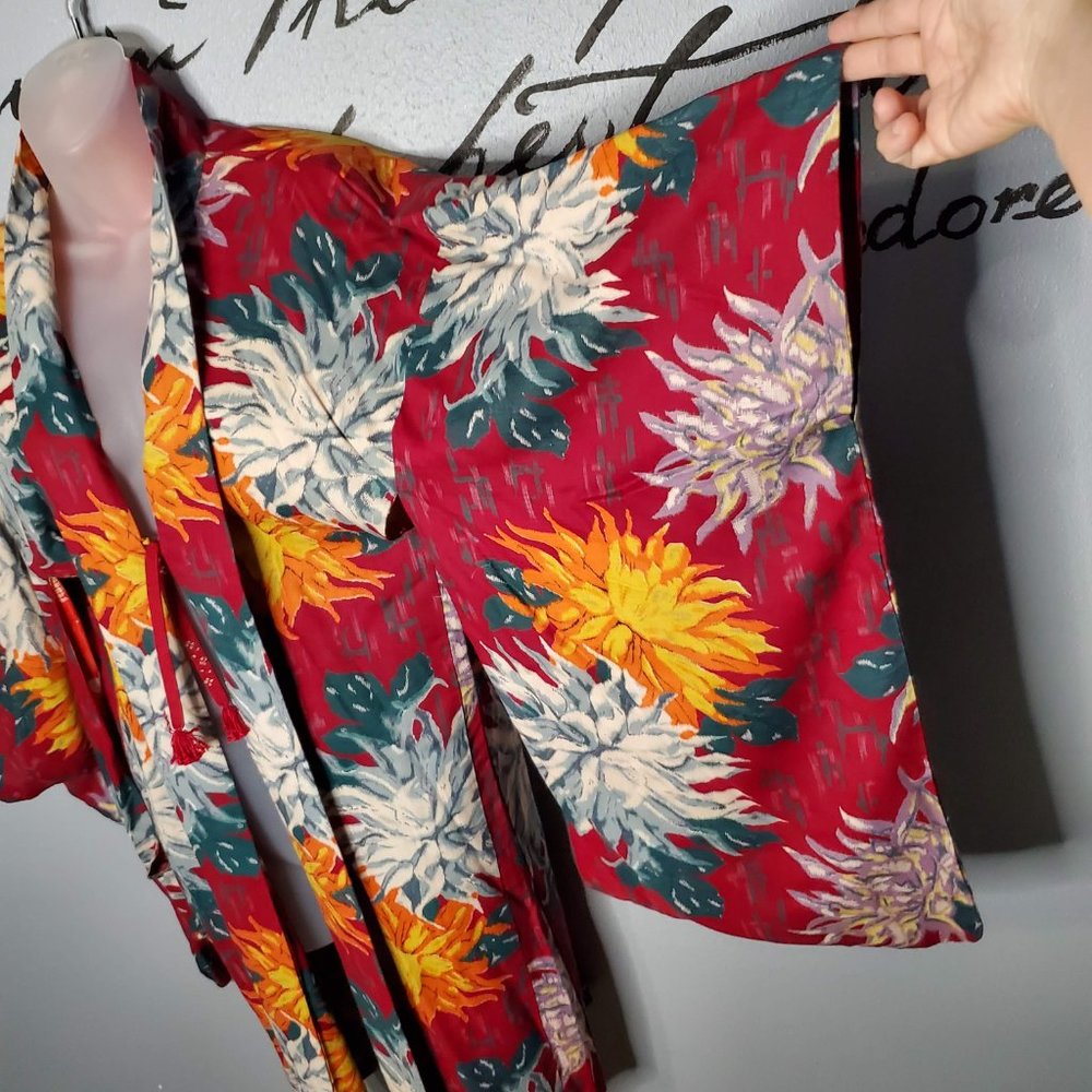 Vintage Handmade Kimono Robe, S/M - Picture 2 of 8